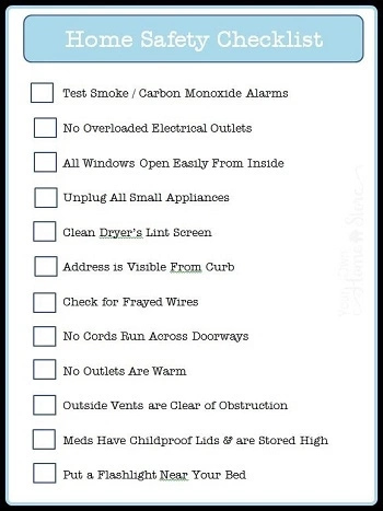 Safety Checklist